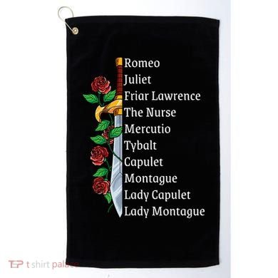 Romeo And Juliet William Shakespeare Gift Golf Towel