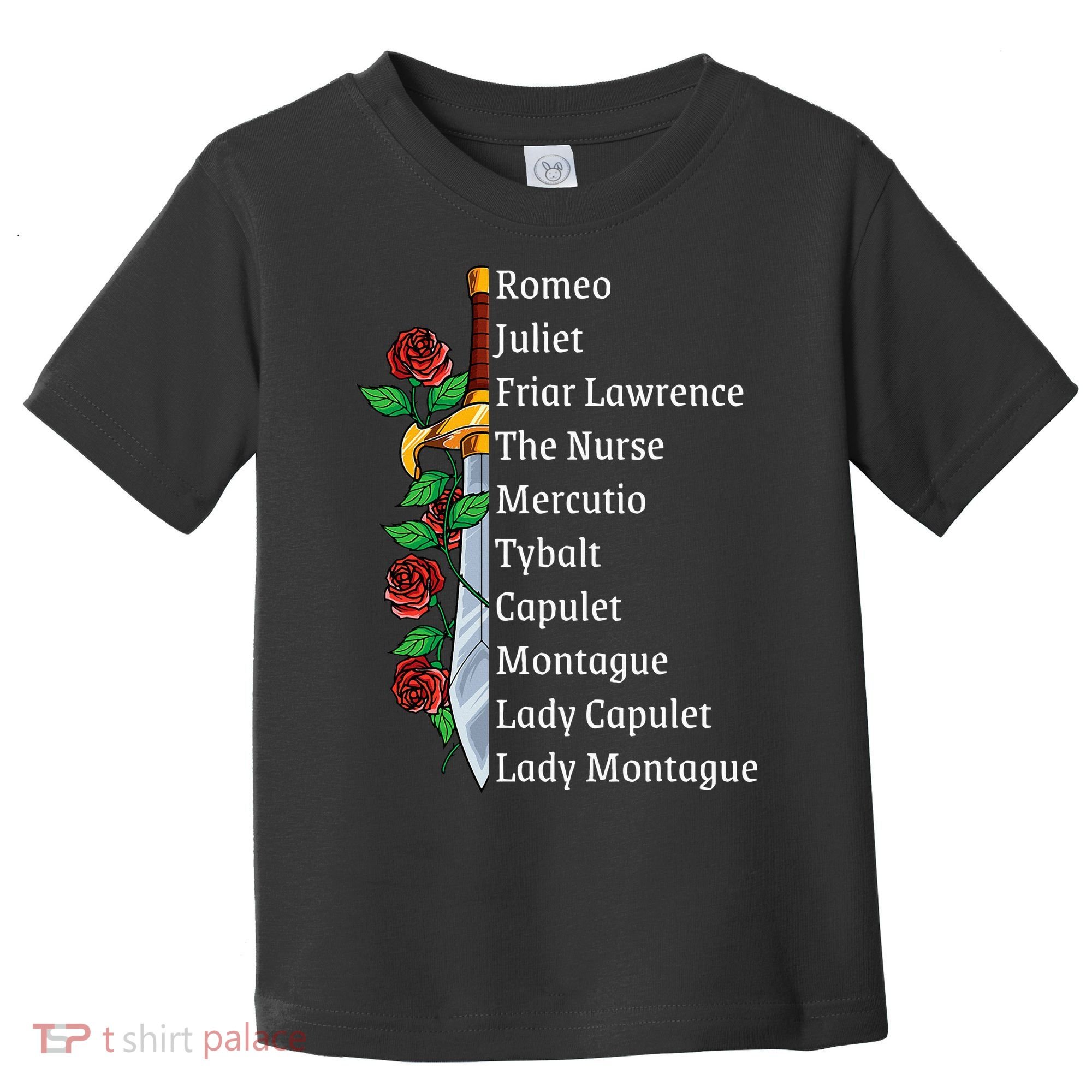 Romeo And Juliet William Shakespeare Gift Toddler T-Shirt