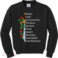 Romeo And Juliet William Shakespeare Gift Kids Sweatshirt thumb 0