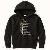 Romeo And Juliet William Shakespeare Gift Kids Hoodie thumb 0