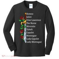 Romeo And Juliet William Shakespeare Gift Kids Long Sleeve Shirt thumb 0