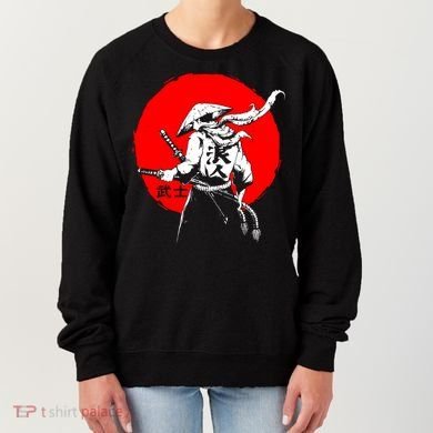 Retro Ancient Japan Samurai Warrior Tokyo Samurai Katana Women's Sweatshirt