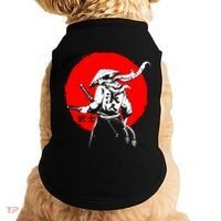 Retro Ancient Japan Samurai Warrior Tokyo Samurai Katana Doggie Tank thumb 0