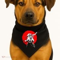 Retro Ancient Japan Samurai Warrior Tokyo Samurai Katana USA-Made Doggie Bandana thumb 1