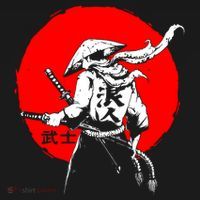 Retro Ancient Japan Samurai Warrior Tokyo Samurai Katana Apron thumb 3