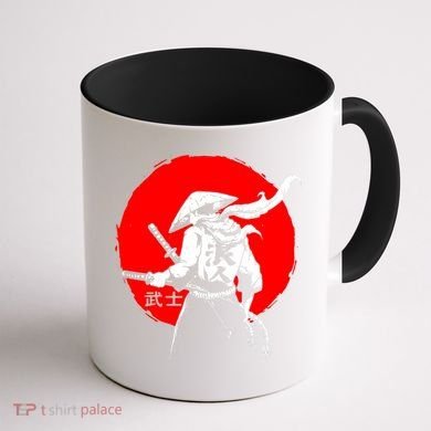 Retro Ancient Japan Samurai Warrior Tokyo Samurai Katana Coffee Mug back