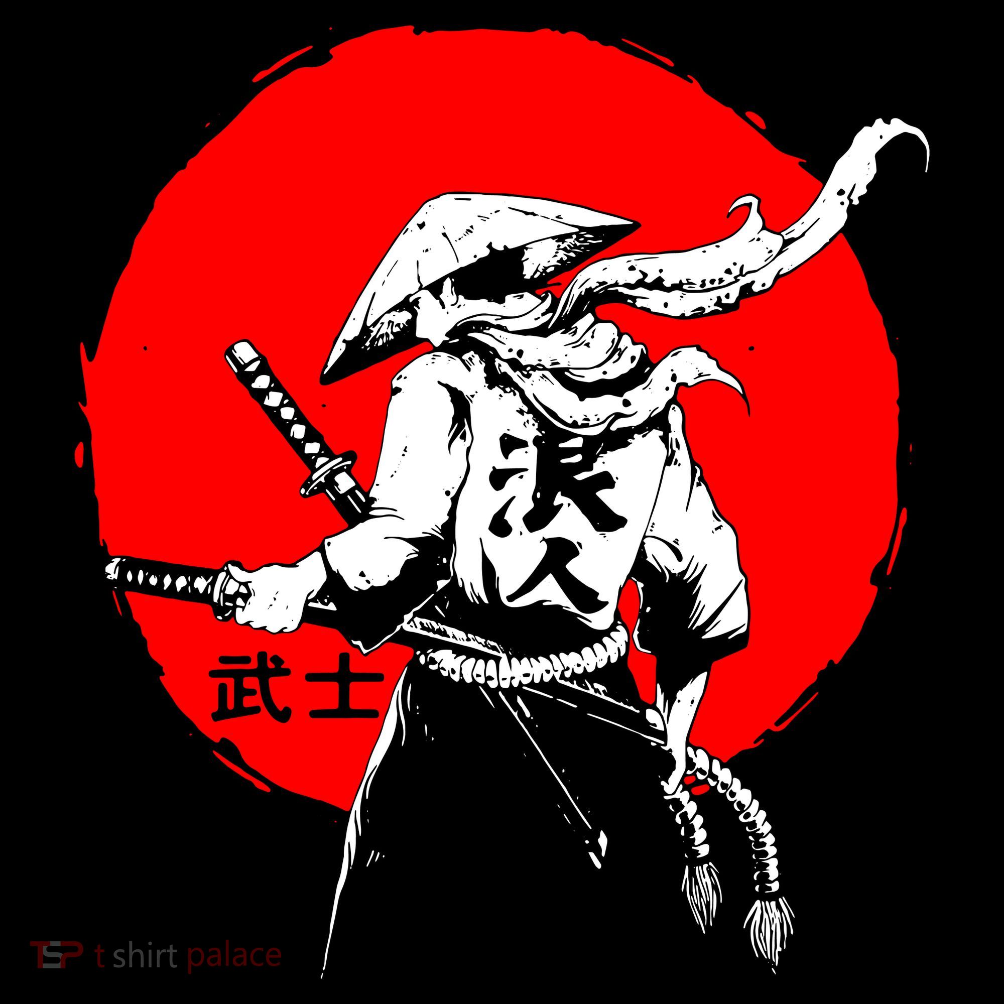 Retro Ancient Japan Samurai Warrior Tokyo Samurai Katana Women's Hoodie