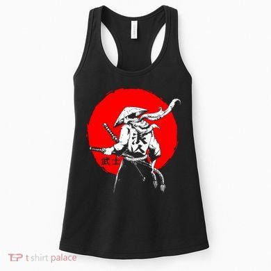 Retro Ancient Japan Samurai Warrior Tokyo Samurai Katana Women's Tank Top
