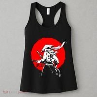 Retro Ancient Japan Samurai Warrior Tokyo Samurai Katana Women's Tank Top thumb 3