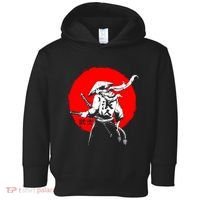 Retro Ancient Japan Samurai Warrior Tokyo Samurai Katana Toddler Hoodie thumb 0