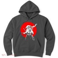 Retro Ancient Japan Samurai Warrior Tokyo Samurai Katana Hoodie thumb 0