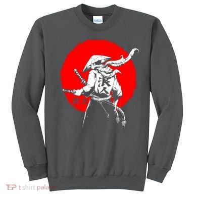 Retro Ancient Japan Samurai Warrior Tokyo Samurai Katana Sweatshirt