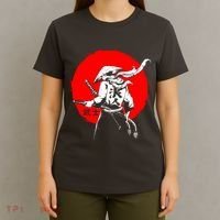 Retro Ancient Japan Samurai Warrior Tokyo Samurai Katana T-Shirt thumb 4