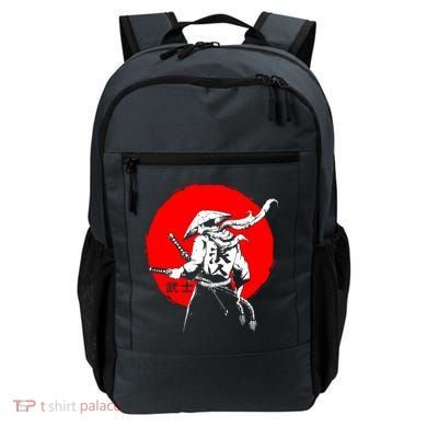 Retro Ancient Japan Samurai Warrior Tokyo Samurai Katana Backpack