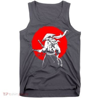Retro Ancient Japan Samurai Warrior Tokyo Samurai Katana Tank Top