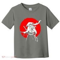 Retro Ancient Japan Samurai Warrior Tokyo Samurai Katana Toddler T-Shirt thumb 0