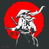 Retro Ancient Japan Samurai Warrior Tokyo Samurai Katana Women's Long Sleeve Shirt thumb 2