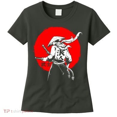 Retro Ancient Japan Samurai Warrior Tokyo Samurai Katana Women's T-Shirt