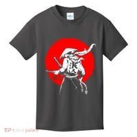 Retro Ancient Japan Samurai Warrior Tokyo Samurai Katana Kids T-Shirt thumb 0