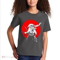 Retro Ancient Japan Samurai Warrior Tokyo Samurai Katana Kids T-Shirt thumb 2