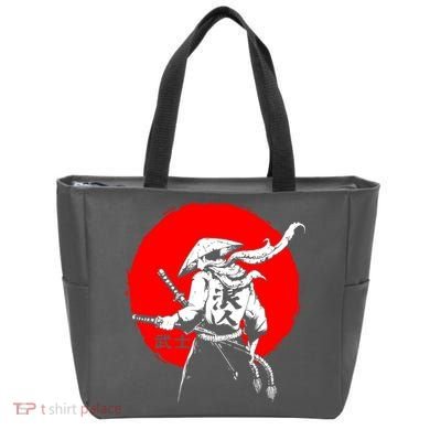 Retro Ancient Japan Samurai Warrior Tokyo Samurai Katana Tote Bag