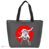 Retro Ancient Japan Samurai Warrior Tokyo Samurai Katana Tote Bag thumb 0