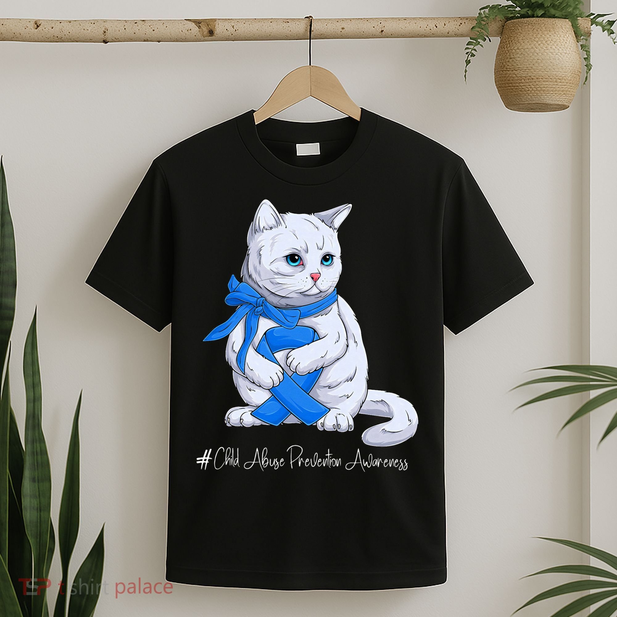 Rainbow All KidsMatter Pinwheel Child Abuse Awareness T-Shirt