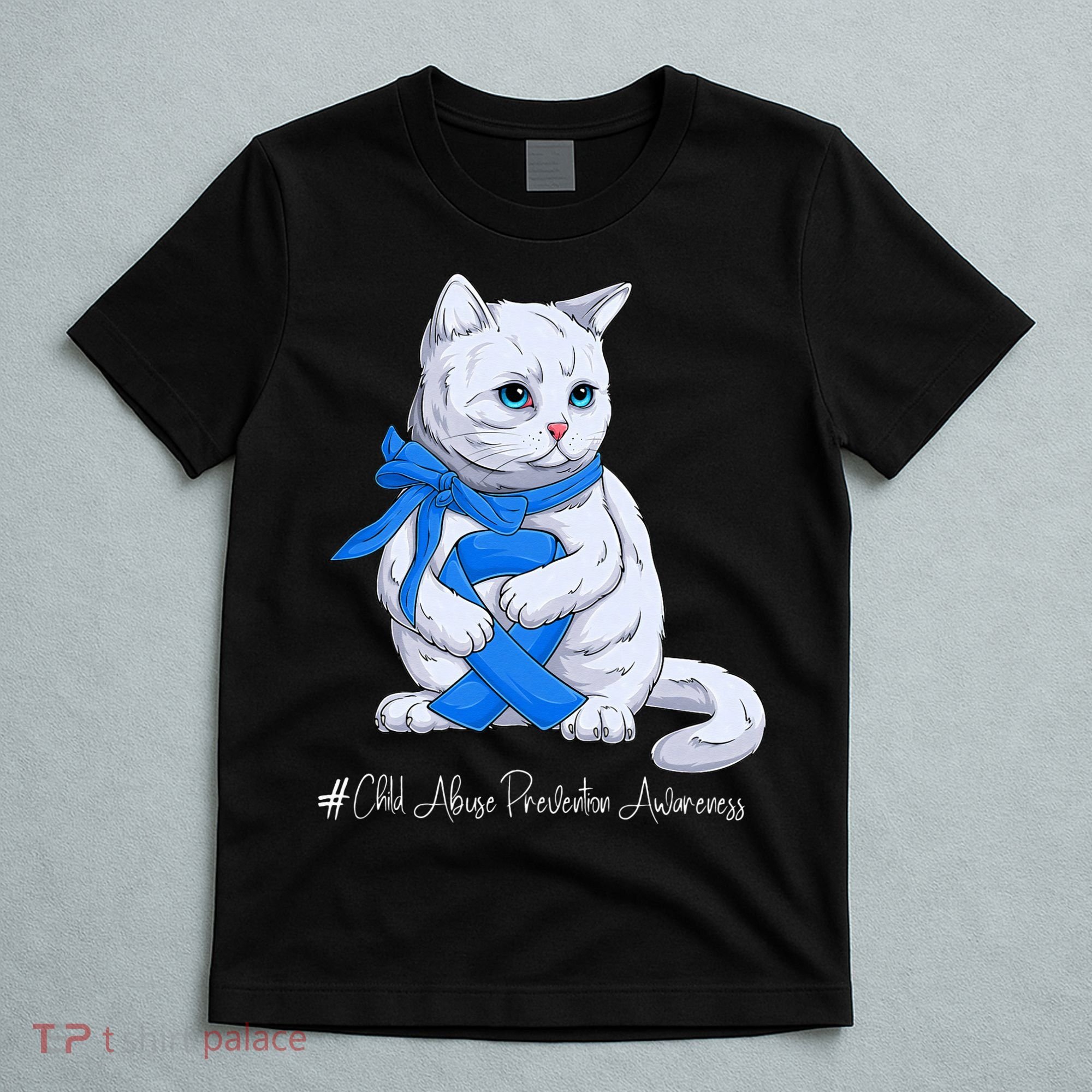 Rainbow All KidsMatter Pinwheel Child Abuse Awareness T-Shirt