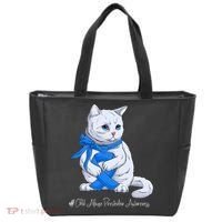 Rainbow All KidsMatter Pinwheel Child Abuse Awareness Tote Bag thumb 0
