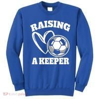 Raising A Keeper Goalie Soccer Goalkeeper Player Soccer Mom Great Gift Sweatshirt thumb 0
