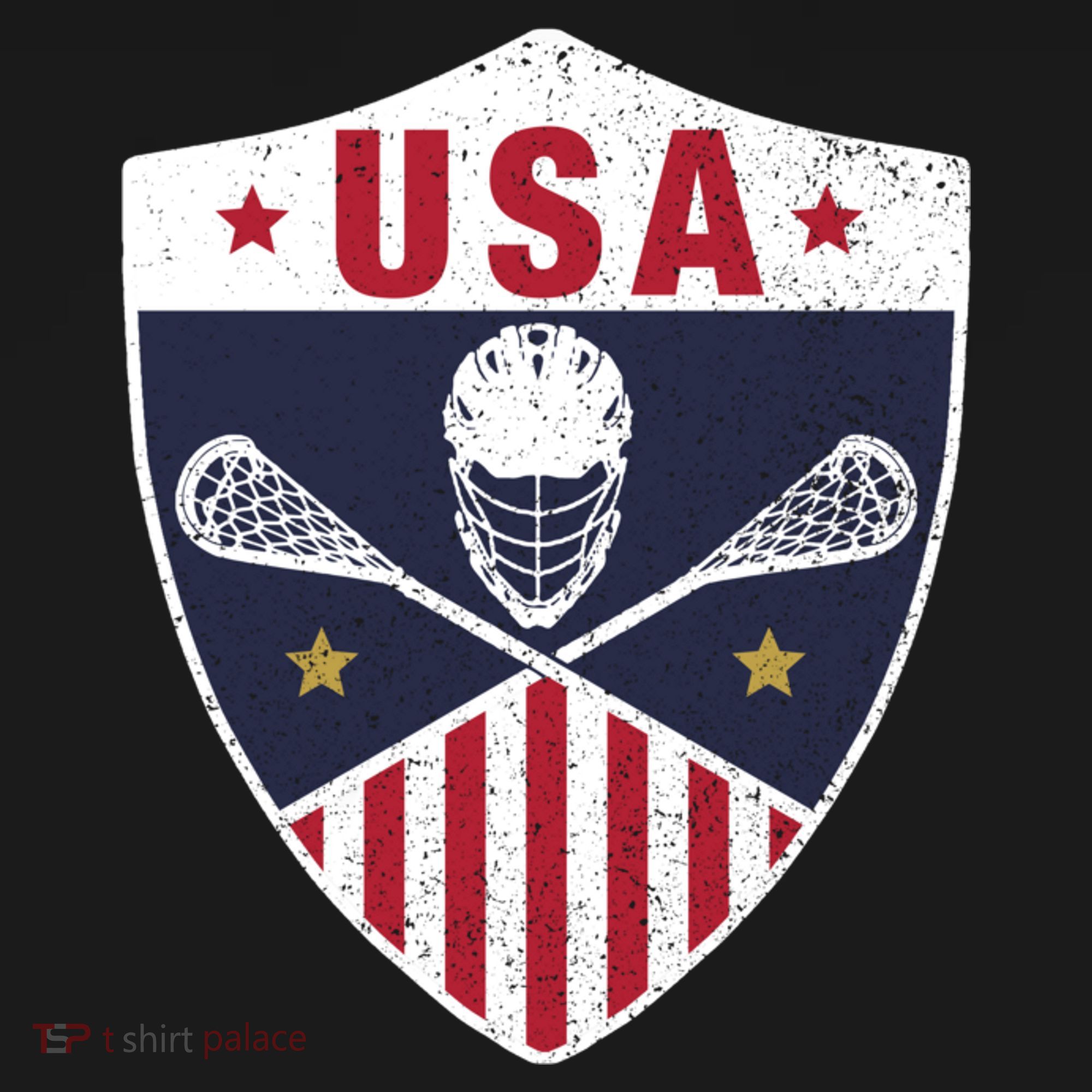 Retro American Lacrosse I Proud USA Lax Player Gift Sweatshirt