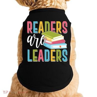 Readers Are Leaders Book Lover Doggie Tank