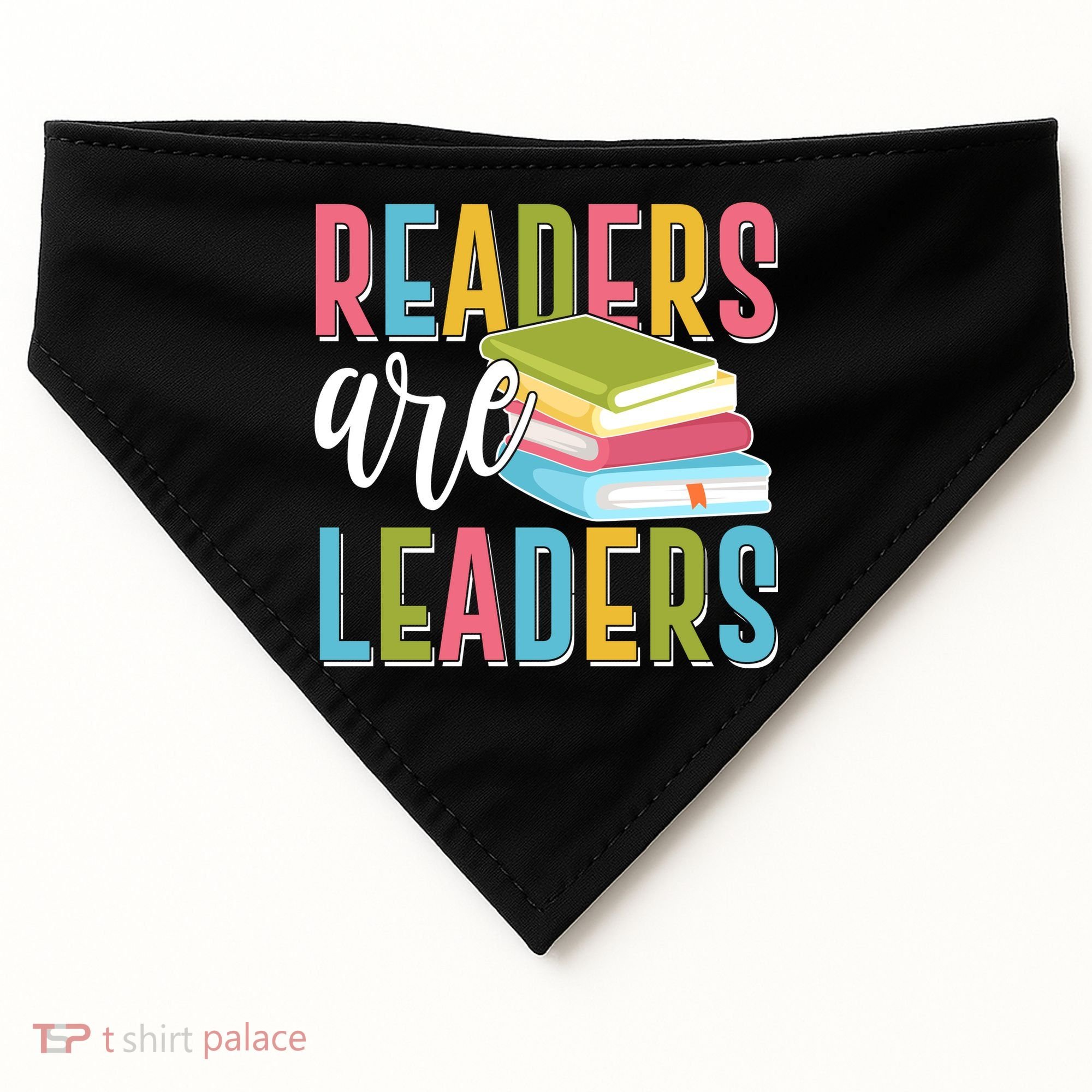 Readers Are Leaders Book Lover USA-Made Doggie Bandana