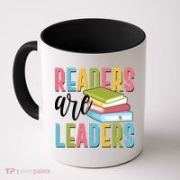Readers Are Leaders Book Lover Coffee Mug thumb 0