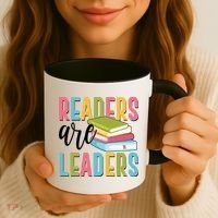 Readers Are Leaders Book Lover Coffee Mug thumb 3