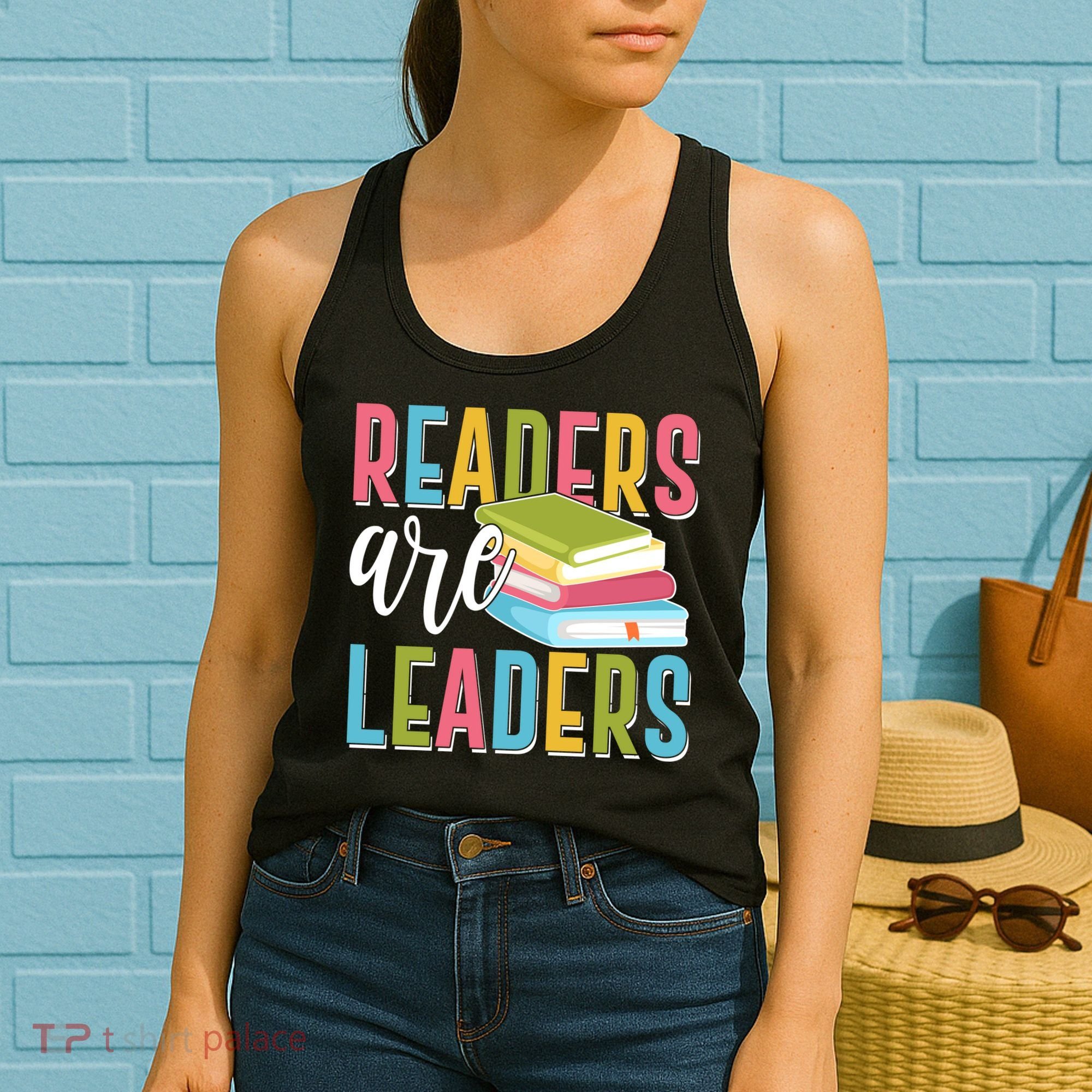 Readers Are Leaders Book Lover Women's Tank Top