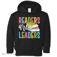 Readers Are Leaders Book Lover Toddler Hoodie thumb 0