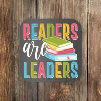 Readers Are Leaders Book Lover Coaster thumb 0