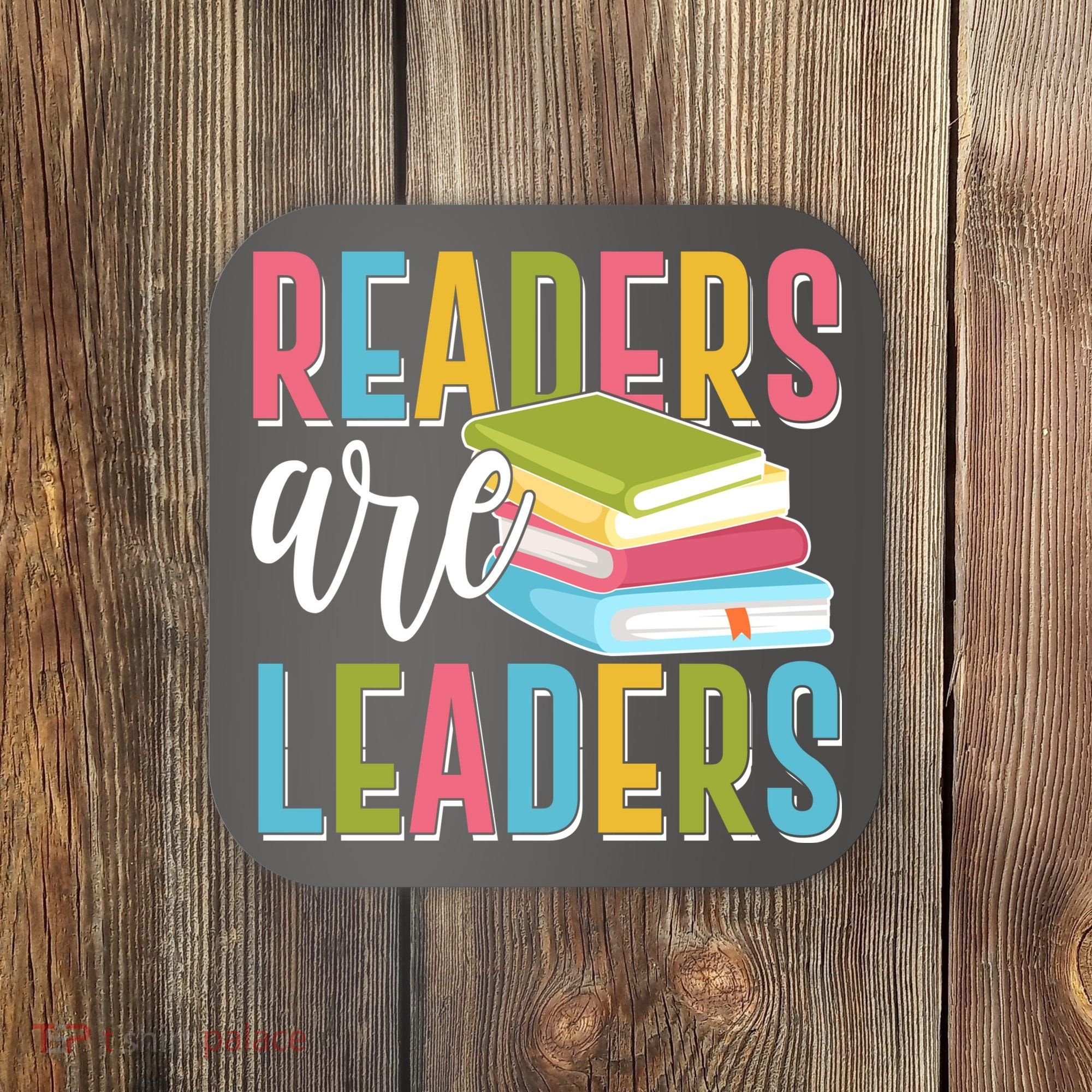 Readers Are Leaders Book Lover Coaster