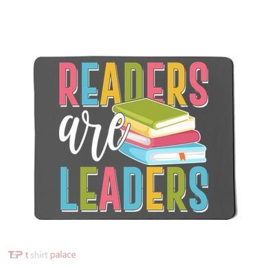 Readers Are Leaders Book Lover Mousepad