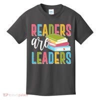 Readers Are Leaders Book Lover Kids T-Shirt thumb 0
