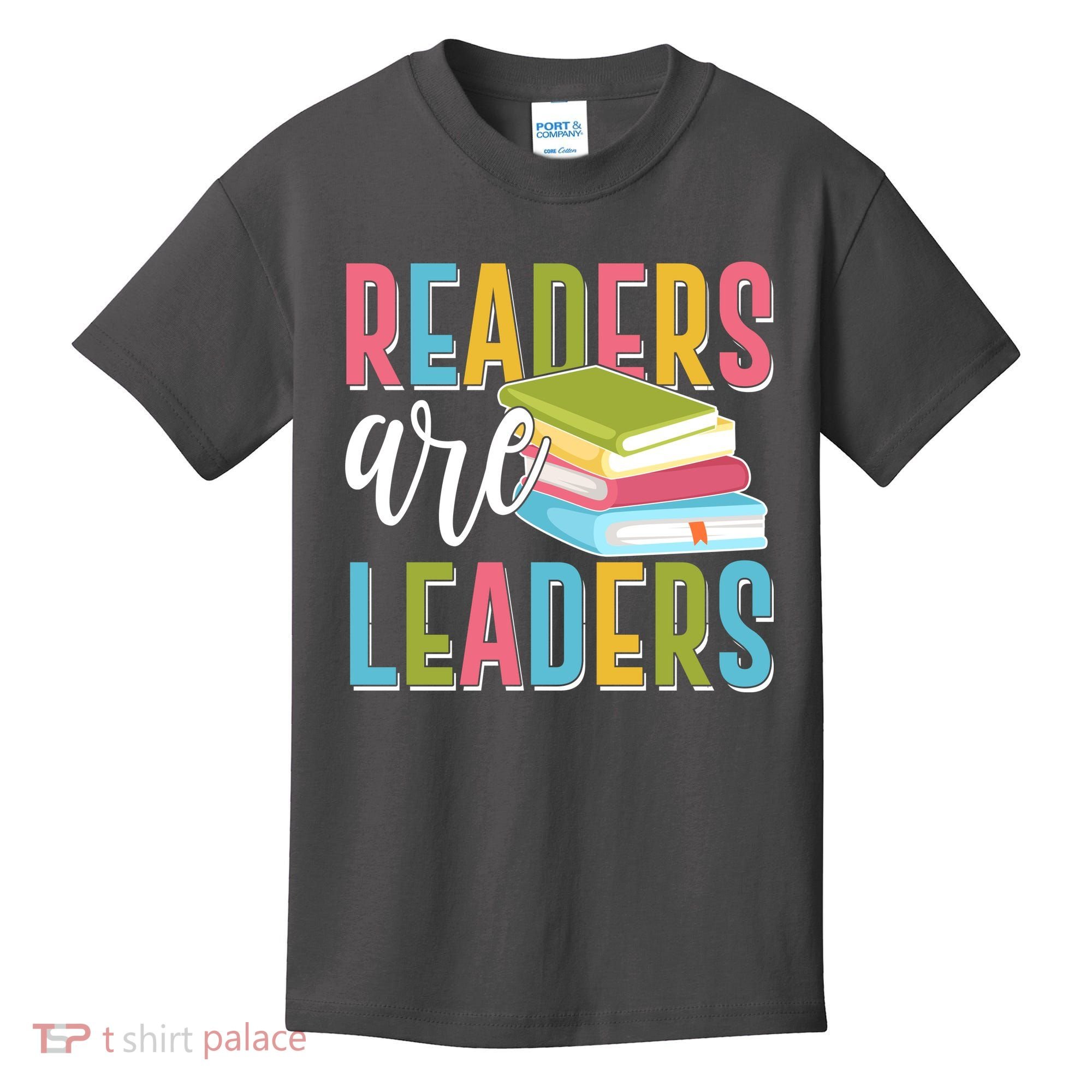 Readers Are Leaders Book Lover Kids T-Shirt