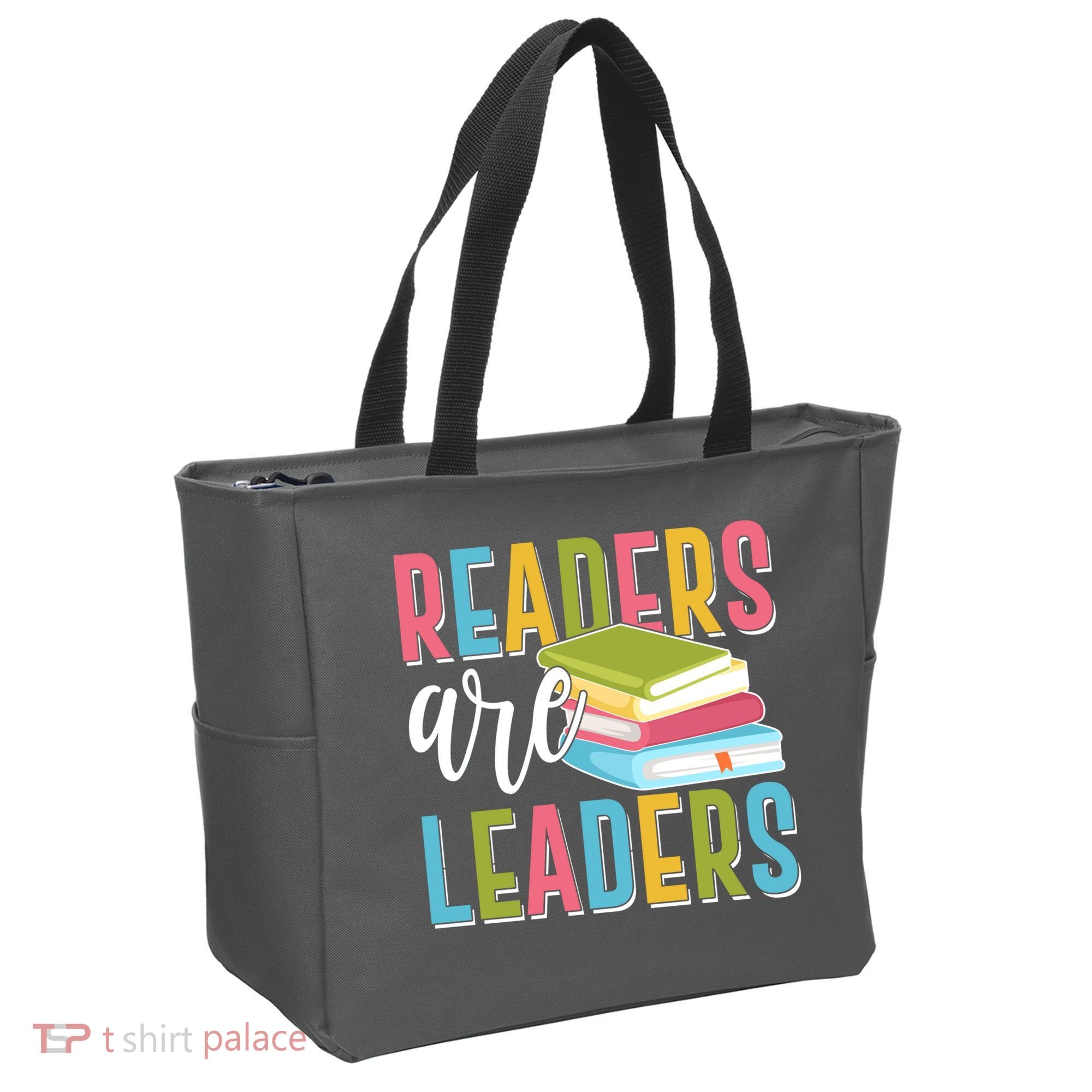 Readers Are Leaders Book Lover Tote Bag