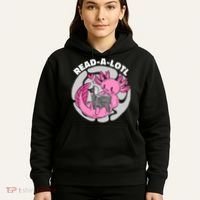 Read A Lotl Axolotl Cute Funny Reading Book Lover Hoodie thumb 5
