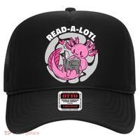 Read A Lotl Axolotl Cute Funny Reading Book Lover Hat thumb 0