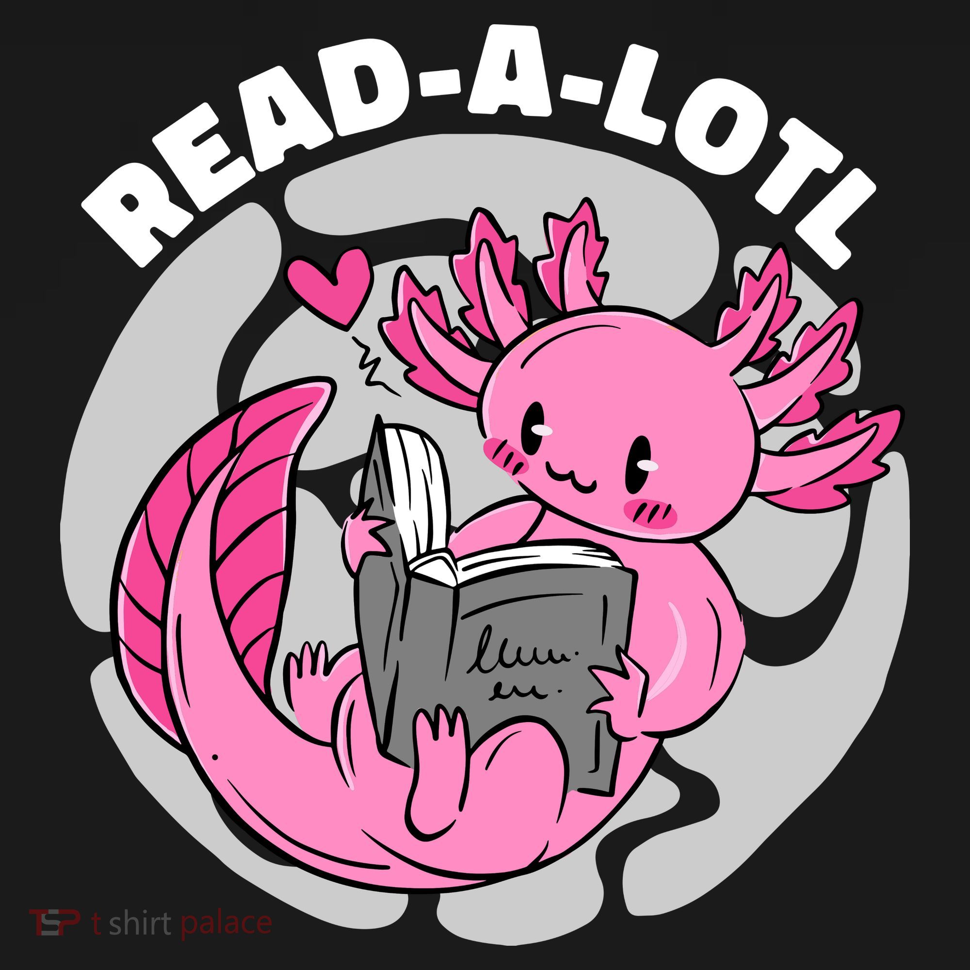 Read A Lotl Axolotl Cute Funny Reading Book Lover Visor