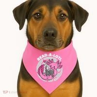 Read A Lotl Axolotl Cute Funny Reading Book Lover USA-Made Doggie Bandana thumb 1