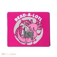 Read A Lotl Axolotl Cute Funny Reading Book Lover Mousepad thumb 0