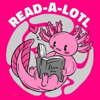 Read A Lotl Axolotl Cute Funny Reading Book Lover Kids T-Shirt thumb 4