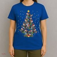 Raccoon Animal Lover Xmas Gift Raccoon Christmas Tree Meaningful Gift T-Shirt thumb 4